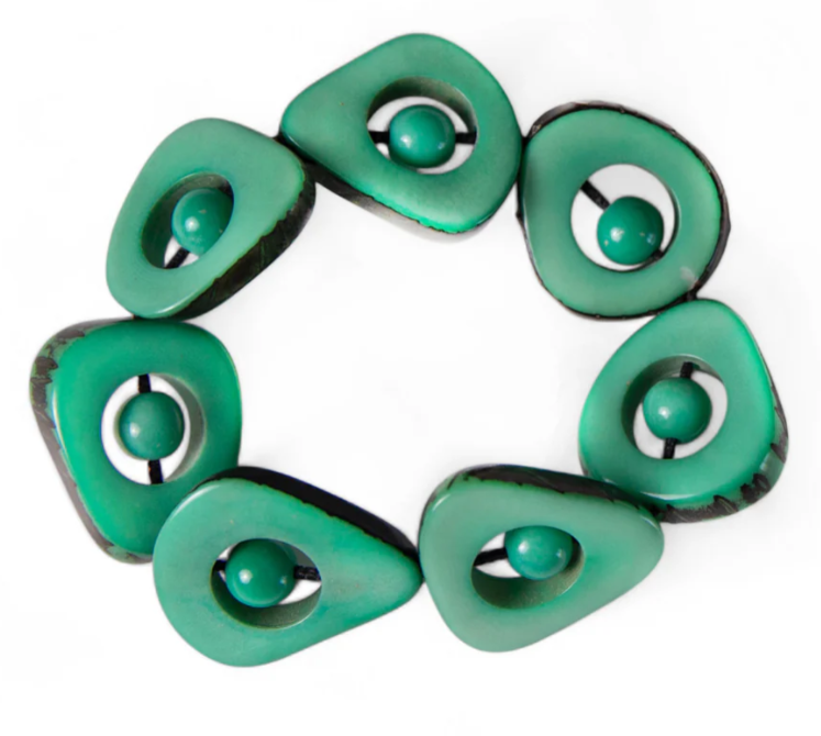 Mint Tagua & Acai Bracelet