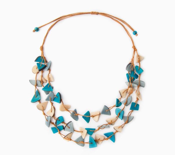 Turquoise Combo Tagua Necklace