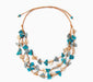 Turquoise Combo Tagua Necklace