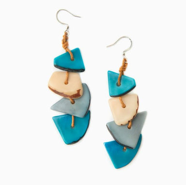 Fuji Turq Combo Earrings