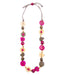 Brianna Fuchsia Combo Necklace