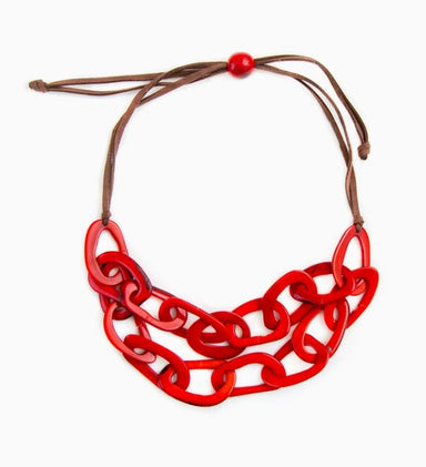 Donatella Red Necklace