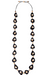 Black & Ivory Tagua Necklace