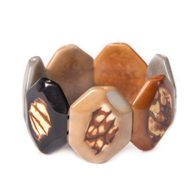 Onyx Combo Tagua Bracelet