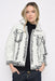 Off White & Black Knit Jacket