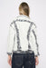 Off White & Black Knit Jacket