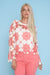 Coral Crochet Top
