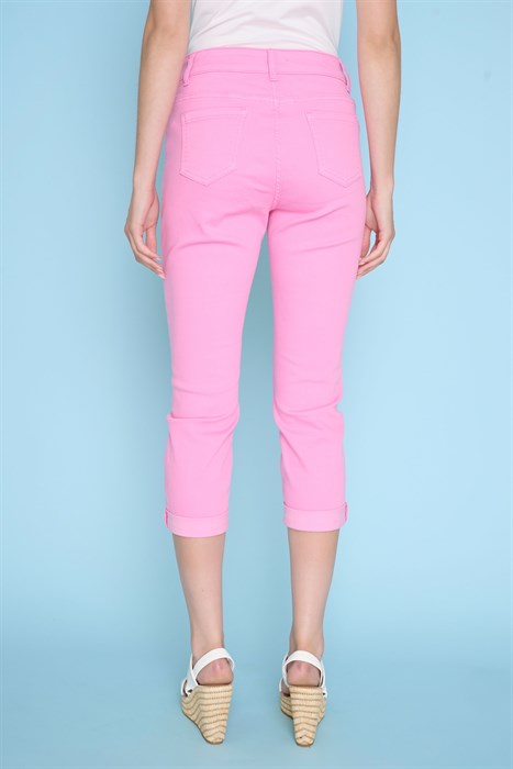 Camillia Pink Cropped Jean