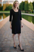 black dress