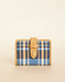 League Mini Wallet Plaid Navy