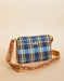 Rosie Crossbody Plaid Navy