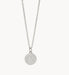 Sea La Vie Paw Print Silver Necklace