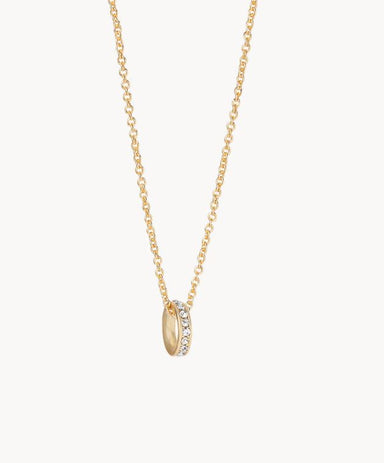 Sea La Vie Mom Gold Ring Necklace