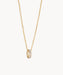 Sea La Vie Mom Gold Ring Necklace