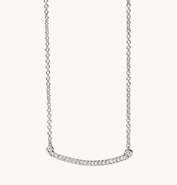 Sea La Vie Rock It Silver Necklace