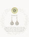 Sea La Vie Dance Drop Silver Earrings