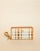 449 Wallet Plaid Cream