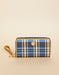 449 Wallet Plaid Navy