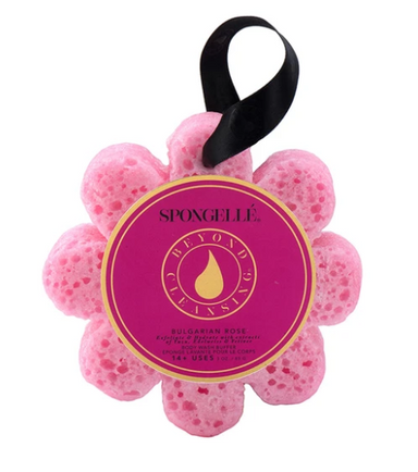 Bulgarian Rose Wildflower Spongelle Shower Sponge