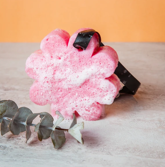Bulgarian Rose Wildflower Spongelle Shower Sponge