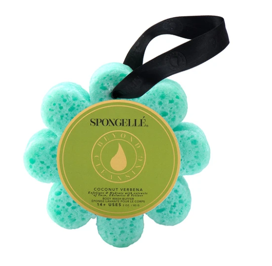 Coconut Verbena Wildflower Spongelle Shower Sponge