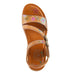 Anneka Sandal Camel Multi