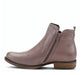 Taupe Oziel Leather Bootie