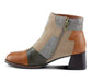 Copine Leather and Suede Bootie