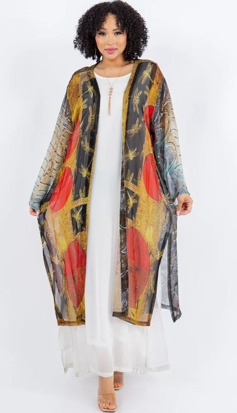 Homage Long Sleeve Duster