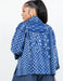 Indigo Print Kimono Jacket