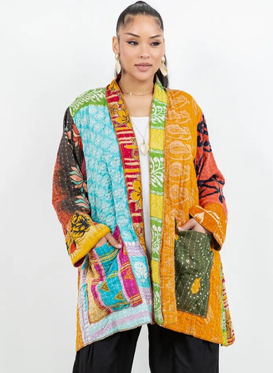 Multi Color Long Jacket
