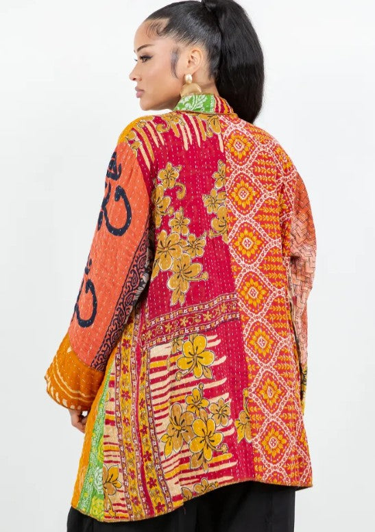 Multi Color Long Jacket