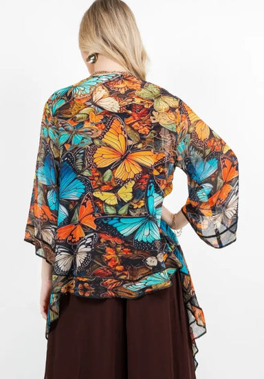 Butterflies Sheer Jacket