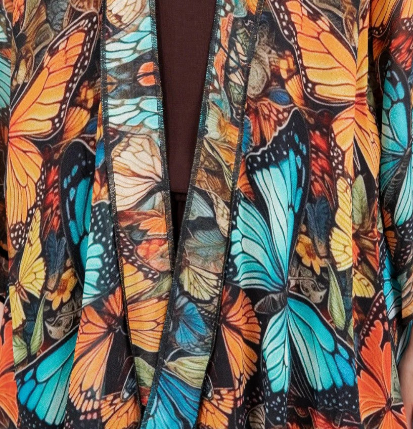 Butterflies Sheer Jacket