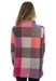 Pink Reversible Check Top