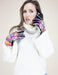 Purple & Gold Touchscreen Gloves