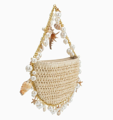 Isla Natural Small Shells Top Handle