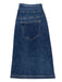 Stud Trim Denim Skirt