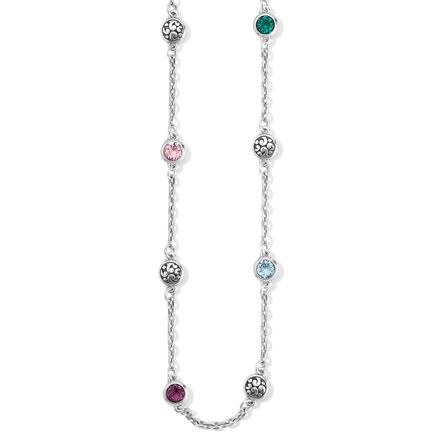 Elora Gems Dots Short Necklace