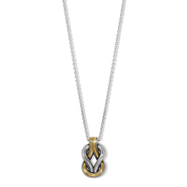 Interlok Harmony Two Tone Necklace