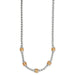 Meridian Geo Two Tone Necklace