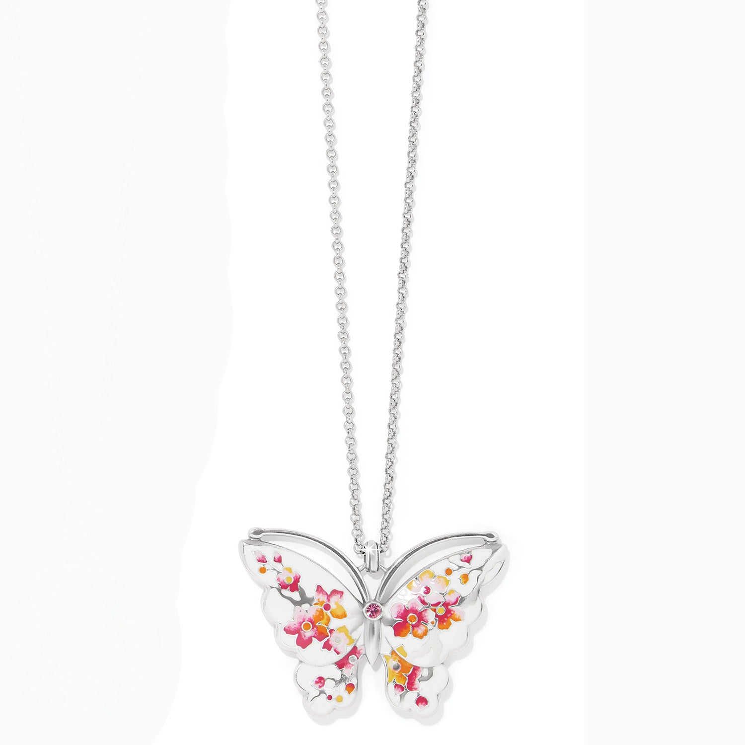 Kyoto in Bloom Sakura Butterfly Necklace