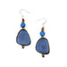 Lake Blue Tagua Earrings