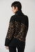 Black & Beige Jacquard Knit Sweater