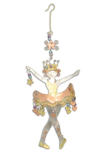 Sugarplum Fairy Ballerina Handmade Ornament