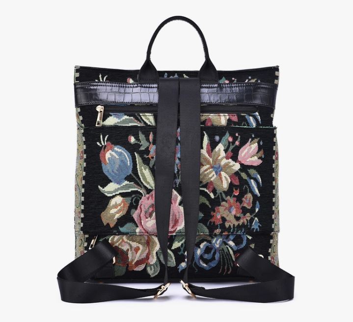 Flower Shop Vintage Tapestry Backpack