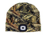 Camo Print Beanie With Rechargeable LED Light