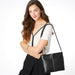 Beaumont Square Bucket Bag in Black