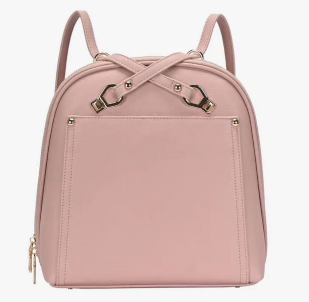 Blush Convertible Backpack — Fabulous Female Boutique display picture 1