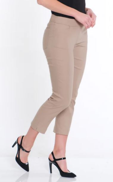 Stone Pull On Crop Pant